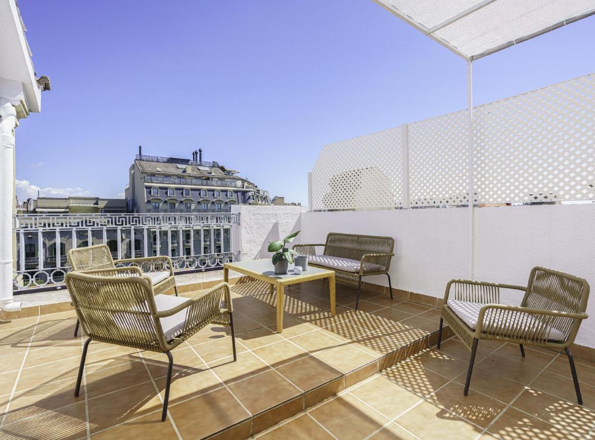 Ferienwohnung Sibsbcn-Paseo De Gracia Penthouse-Luxury-Terraces Barcelona Exterior foto